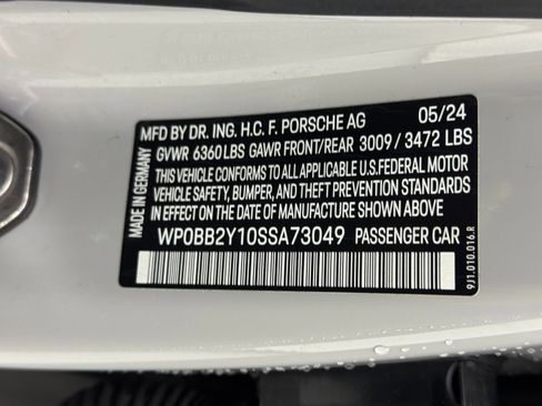 Used 2025 Porsche Taycan 4S w/ Premium Package image 51