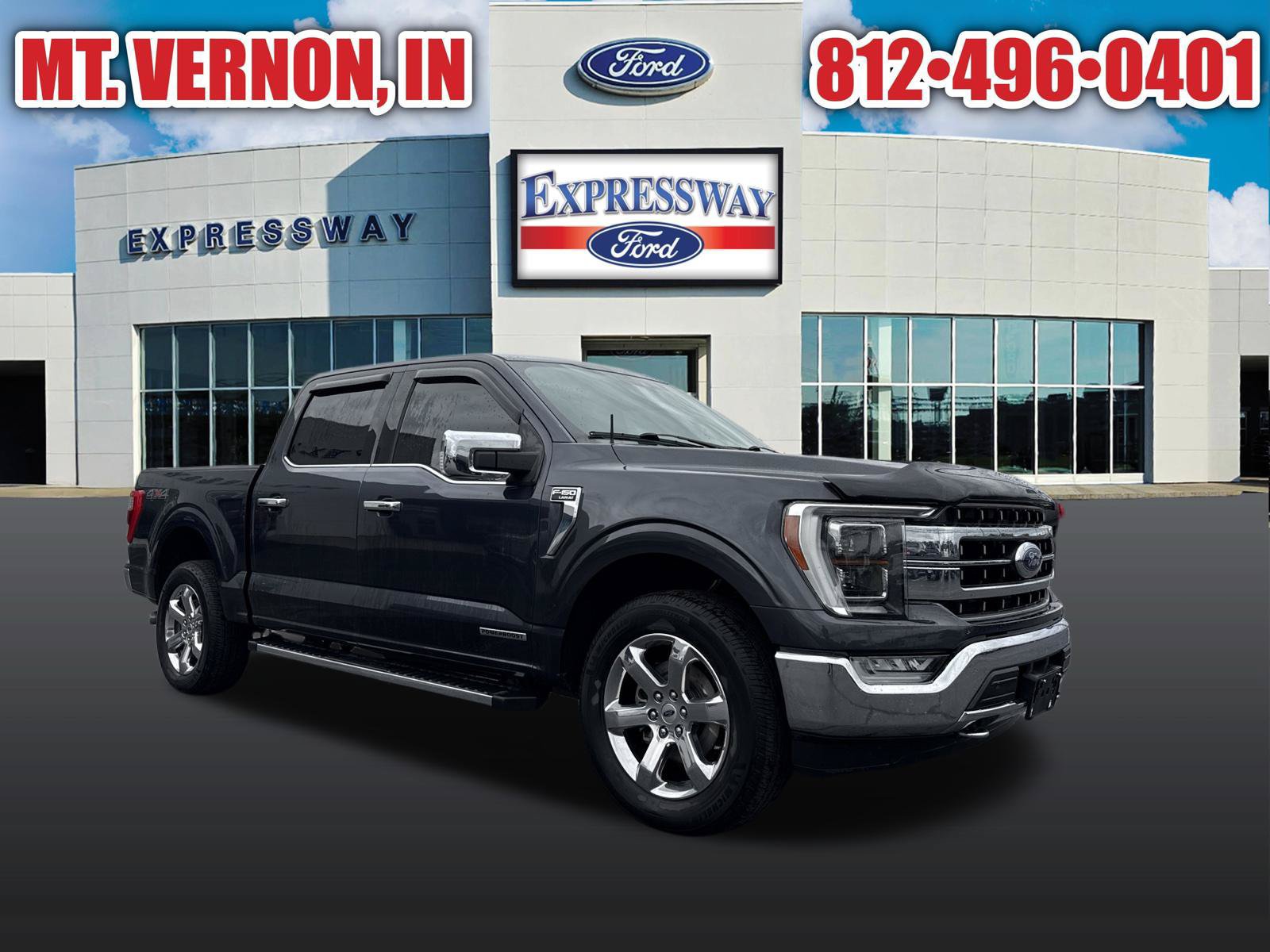 Used 2021 Ford F150 Lariat w/ Equipment Group 502A High AWD/4WD image 3