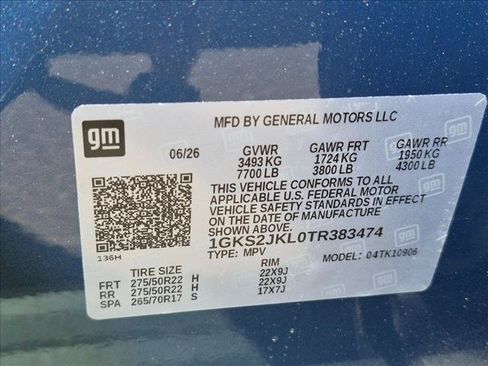 New 2026 GMC Yukon XL Denali w/ Sun & Power Step Package AWD/4WD image 16