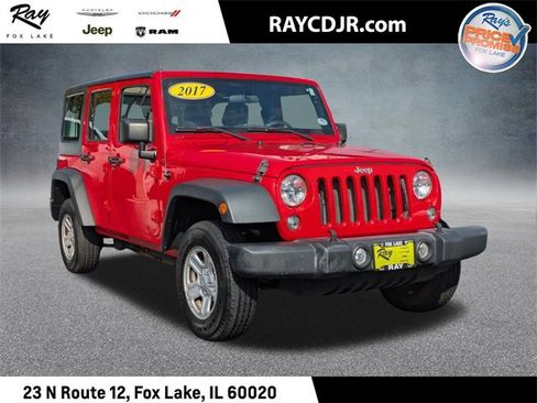 Certified 2017 Jeep Wrangler Unlimited Sport image 1