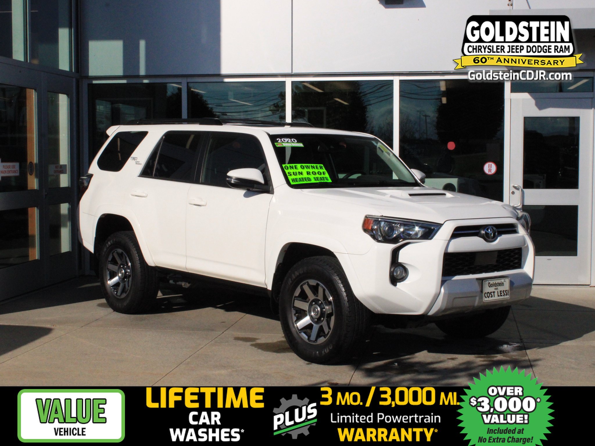 Used 2020 Toyota 4Runner TRD Off-Road Premium w/ Moonroof Package AWD/4WD image 1