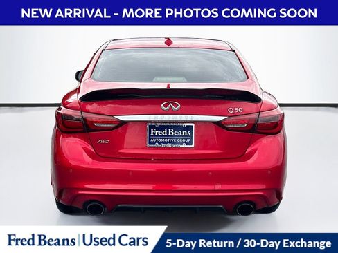 Used 2021 INFINITI Q50 Luxe w/ Seat & Sound Package AWD/4WD image 7