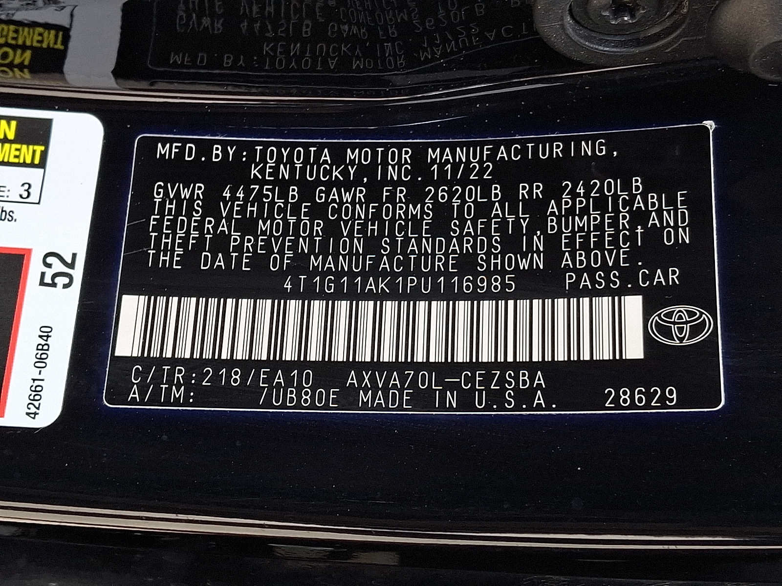 Used 2023 Toyota Camry SE FWD image 26