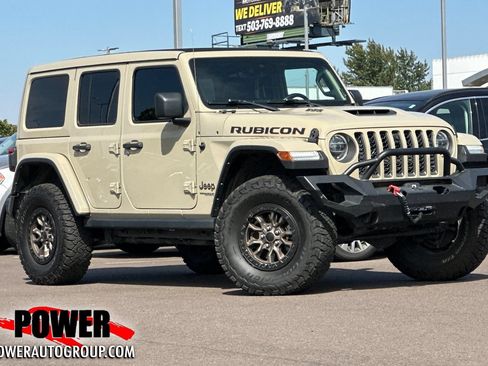 Used 2022 Jeep Wrangler Unlimited Rubicon w/ Trailer Tow Package AWD/4WD image 1