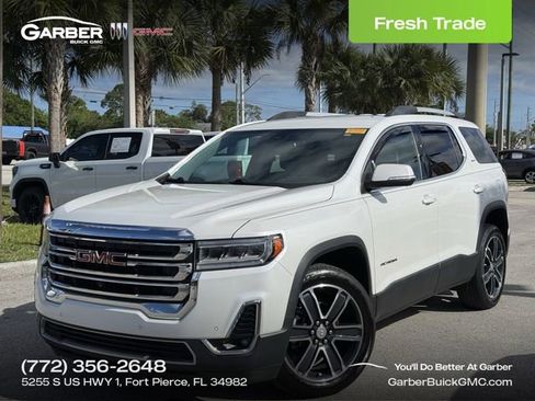 Used 2020 GMC Acadia SLT w/ Driver Alert Package II FWD image 1