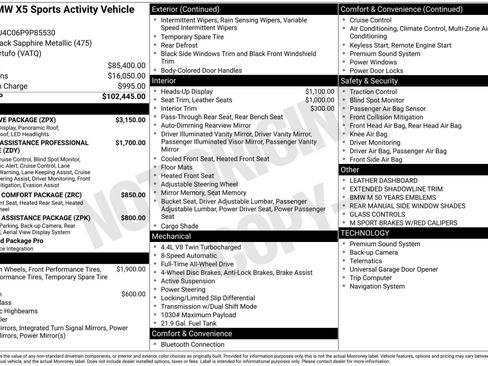 Used 2023 BMW X5 M50i w/ Executive Package image 32