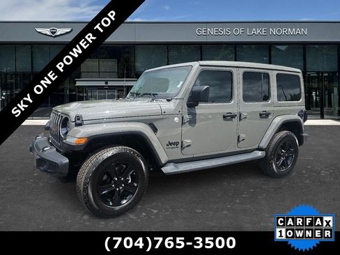 Used 2020 Jeep Wrangler Unlimited Sahara AWD/4WD image 1