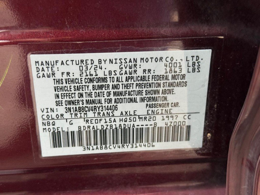 Used 2024 Nissan Sentra SV FWD image 21
