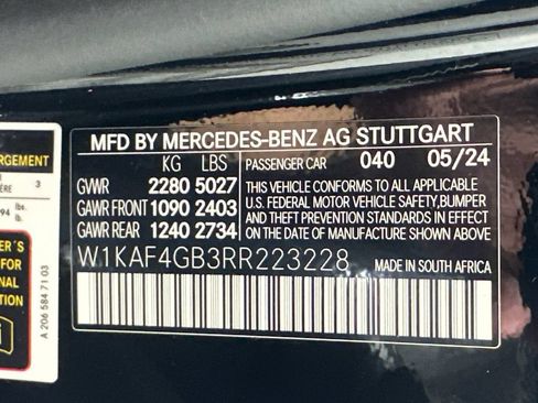 Certified 2024 Mercedes-Benz C 300 Sedan image 34