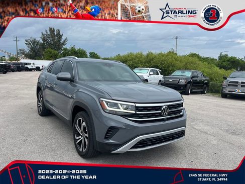 Used 2020 Volkswagen Atlas Cross Sport SEL Premium AWD/4WD image 3