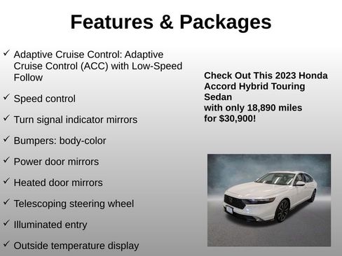 Used 2023 Honda Accord Touring image 24