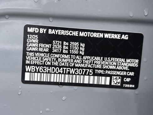 Used 2026 BMW i4 eDrive40 w/ M Sport Package RWD image 35