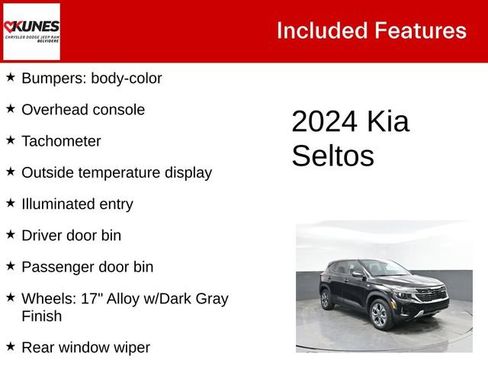 Used 2024 Kia Seltos LX AWD/4WD image 4