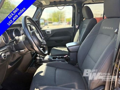 Used 2021 Jeep Wrangler Unlimited Sahara AWD/4WD image 10
