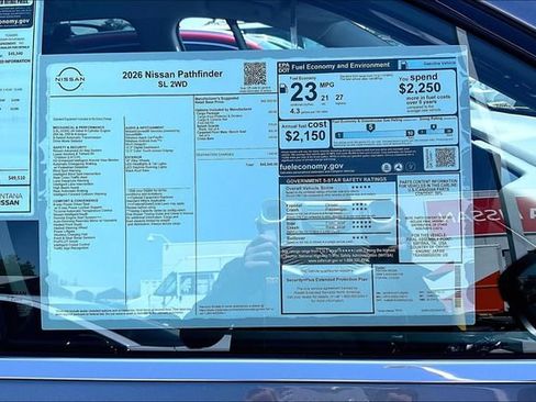 New 2026 Nissan Pathfinder SL FWD image 13