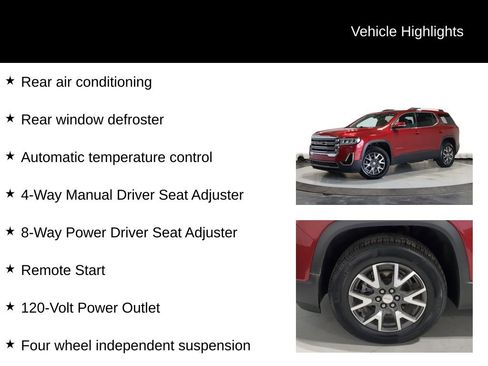 Used 2021 GMC Acadia SLE w/ Driver Convenience Package AWD/4WD image 19