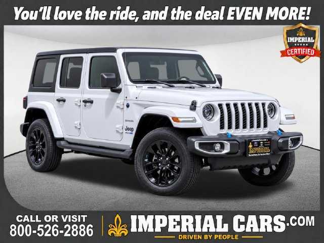Used 2023 Jeep Wrangler Unlimited Sahara w/ Cold Weather Group AWD/4WD image 1