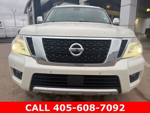 Used 2017 Nissan Armada Platinum w/ Captain Seat Package AWD/4WD image 8
