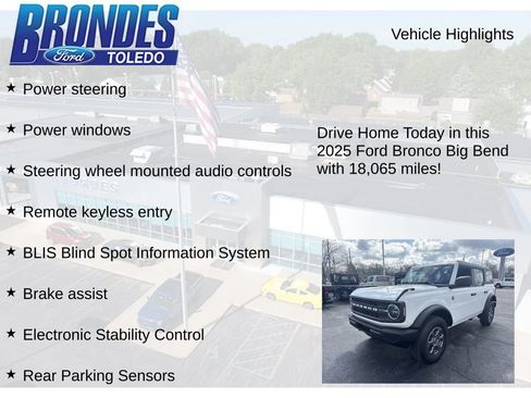 Used 2025 Ford Bronco Big Bend AWD/4WD image 17