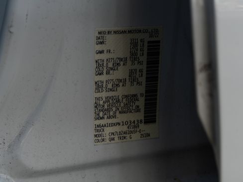 Used 2023 Nissan Titan PRO-4X w/ Pro-4x Convenience Package image 42