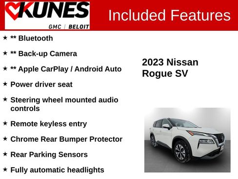Used 2023 Nissan Rogue SV image 2