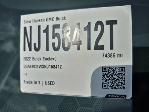Used 2022 Buick Enclave Avenir w/ Avenir Technology Package AWD/4WD image 35