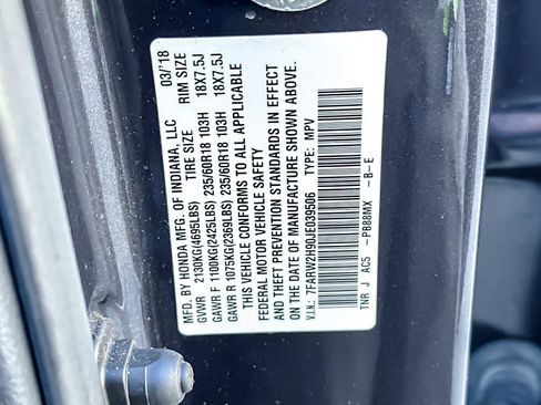 Used 2018 Honda CR-V Touring image 29