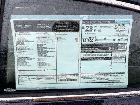 New 2026 Genesis G70 2.5T Prestige image 13