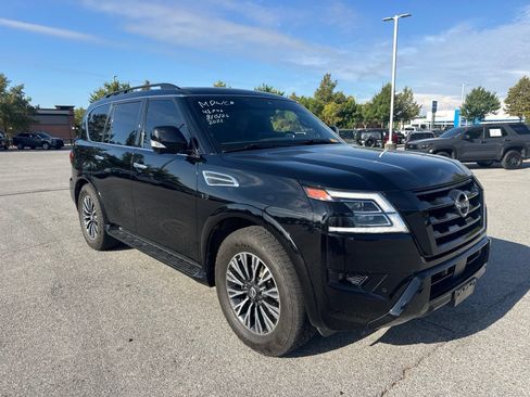Used 2021 Nissan Armada SL w/ Midnight Edition Package RWD image 3