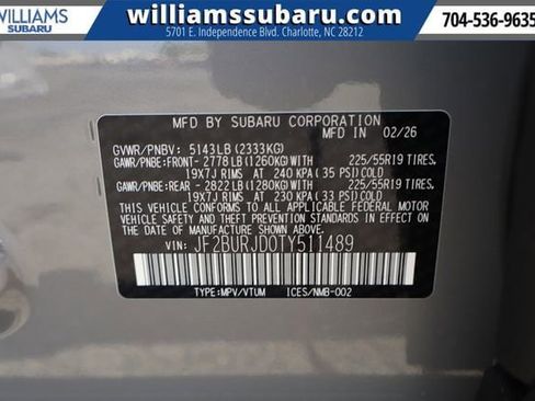New 2026 Subaru Outback Touring XT AWD/4WD image 26