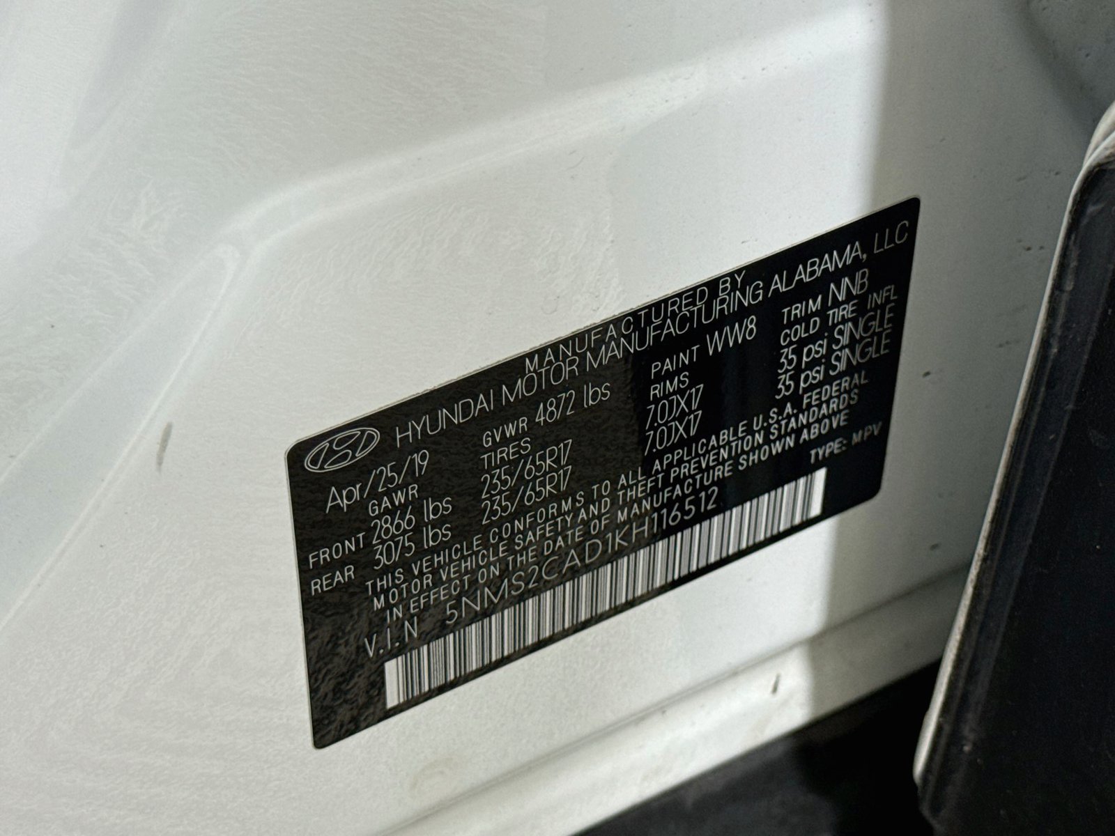 Used 2019 Hyundai Santa Fe SE AWD/4WD image 31