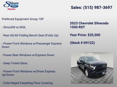 Used 2023 Chevrolet Silverado 1500 RST AWD/4WD image 8
