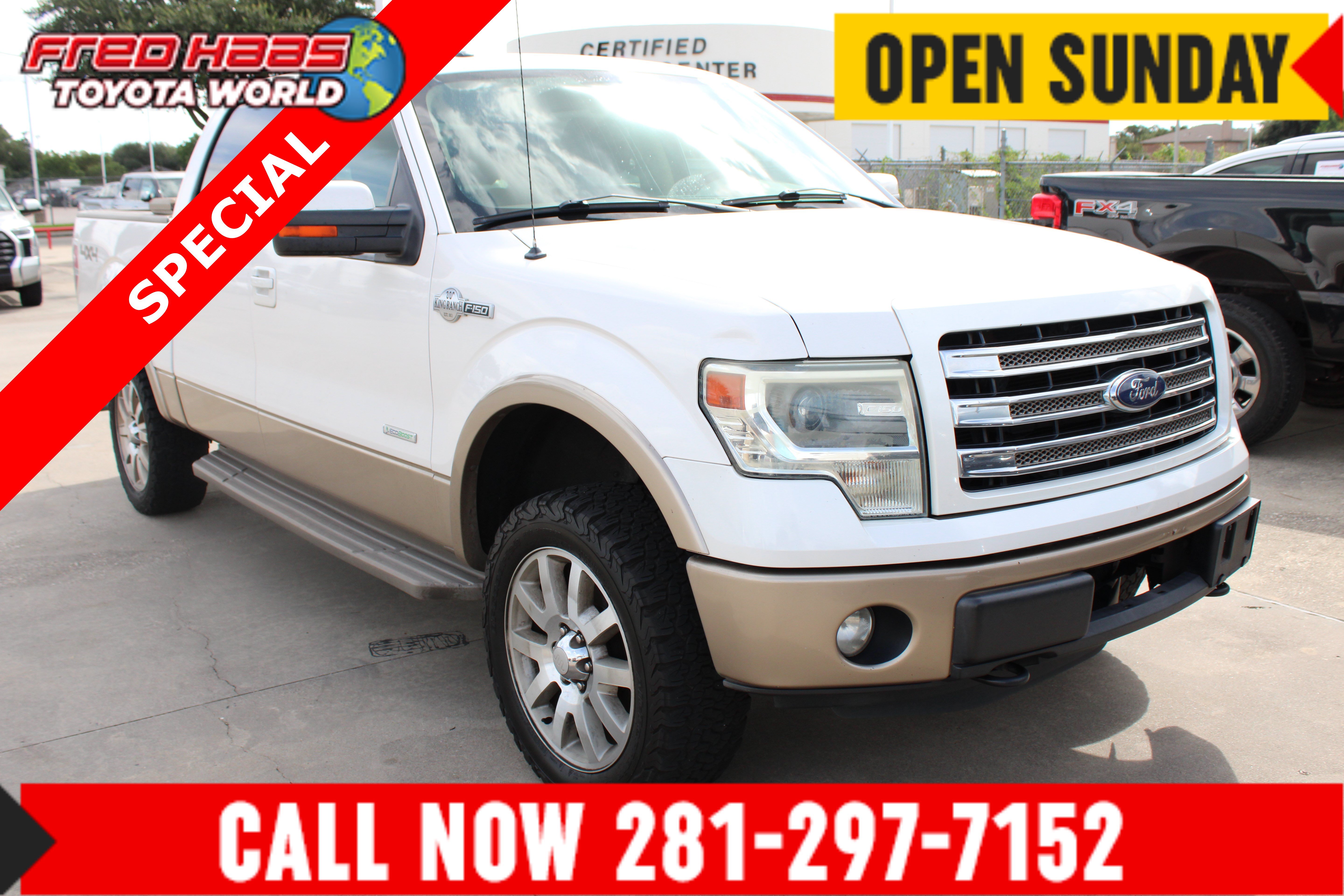 Used 2013 Ford F150 King Ranch w/ King Ranch Luxury Pkg AWD/4WD image 1