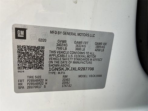 Used 2020 Chevrolet Suburban Premier image 35