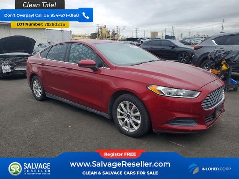 Used 2016 Ford Fusion S image 5
