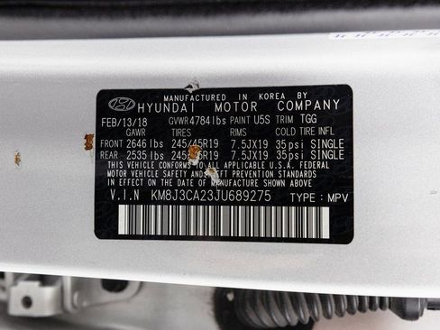 Used 2018 Hyundai Tucson Value w/ Cargo Package image 31