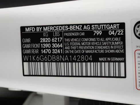 Certified 2022 Mercedes-Benz S 500 4MATIC image 39