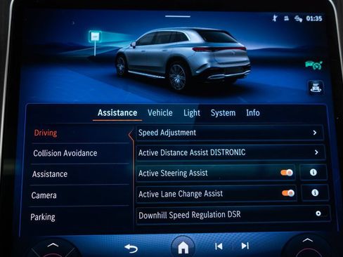 Used 2023 Mercedes-Benz EQS 450+ 4MATIC SUV w/ Acoustic Comfort Package image 28