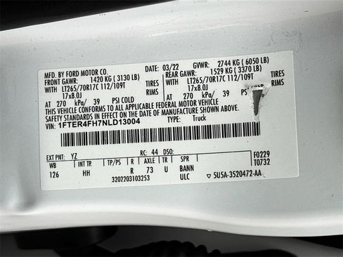 Certified 2022 Ford Ranger Lariat w/ Tremor Off-Road Package image 24