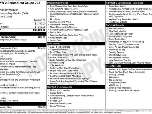 Used 2026 BMW 228i w/ M Sport Package FWD image 10