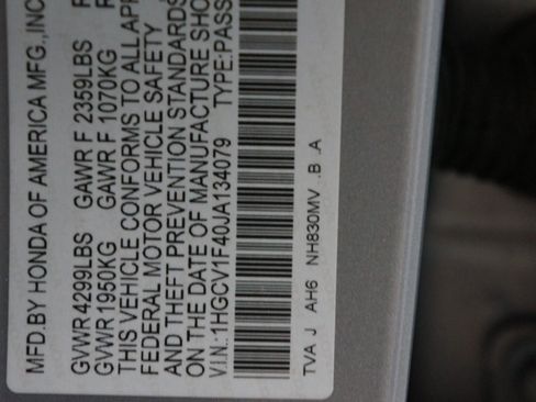 Used 2018 Honda Accord EX image 40