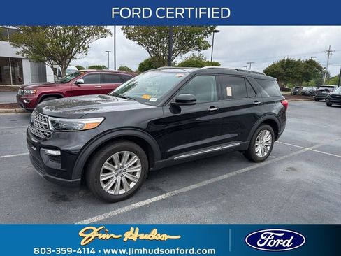 Certified 2023 Ford Explorer Limited w/ Limited Technology Package AWD/4WD image 1