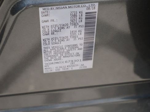 Used 2018 Nissan Pathfinder SL w/ SL Premium Package FWD image 30