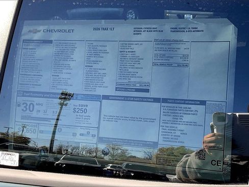 New 2026 Chevrolet Trax LT image 16