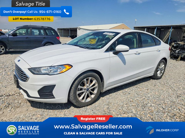 Used 2020 Ford Fusion SE FWD image 1