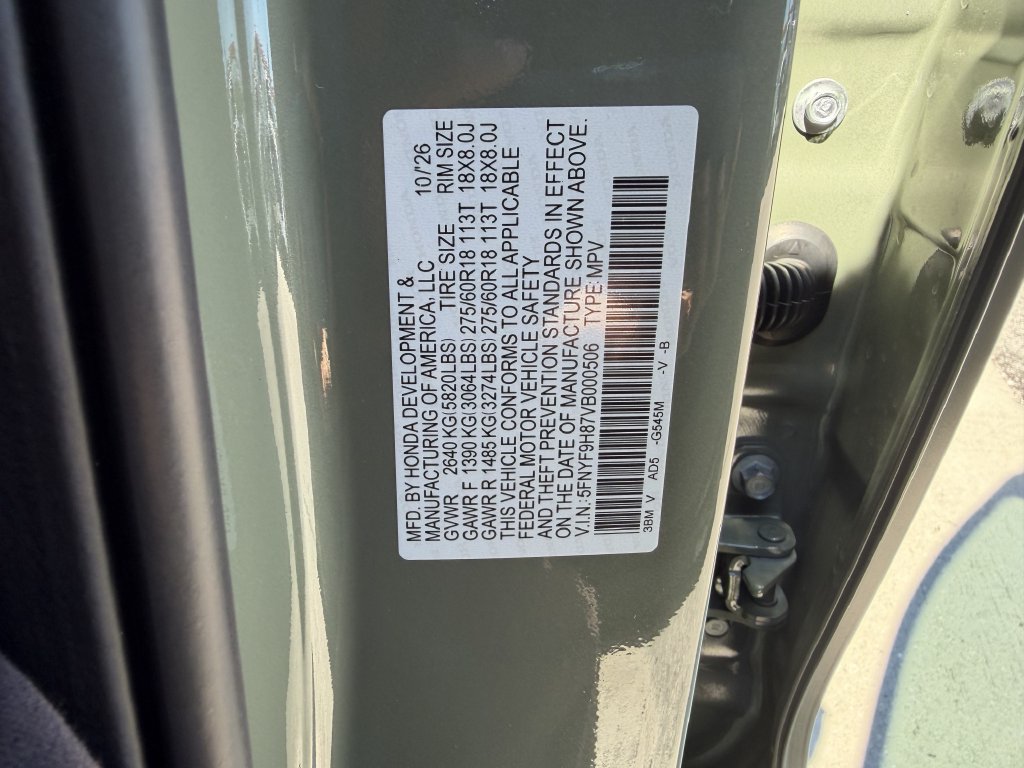 New 2027 Honda Passport TrailSport Elite image 33