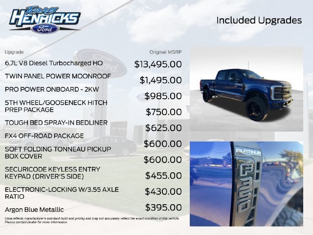 Used 2026 Ford F350 Platinum AWD/4WD image 8