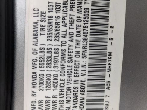 Used 2007 Honda Odyssey EX image 13