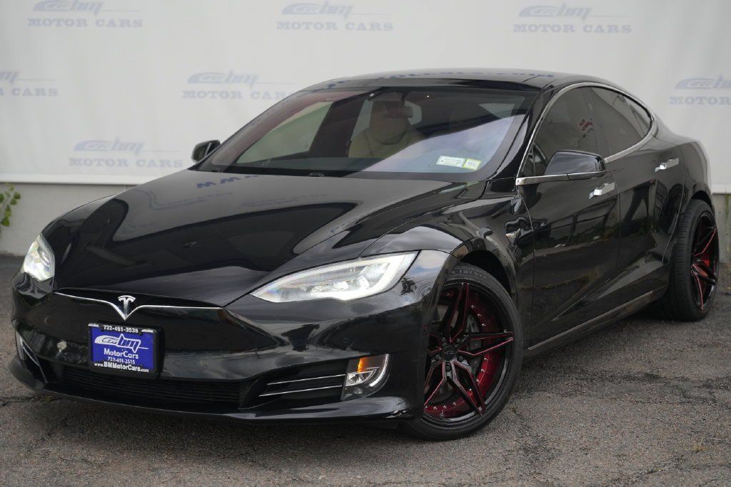 Used 2017 Tesla Model S 90D AWD/4WD image 2
