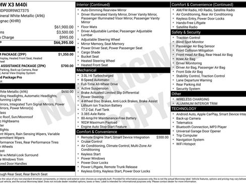 Used 2024 BMW X3 M40i image 37